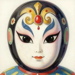 prompt : portrait of yokai painted in miyazaki color style drawn by katsuhiro otomo and takato yamamoto, inspired by fables, china doll face, smooth face feature, intricate oil painting, high detail, sharp high detail, manga and anime 2 0 0 0