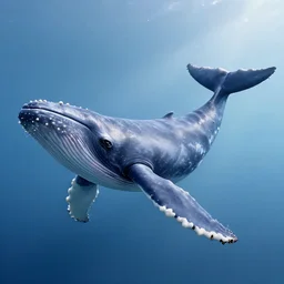 wide angle shot of a consumerist whale, hd, volumetric lighting, 4 k, intricate detail, by jesper ejsing, irakli nadar