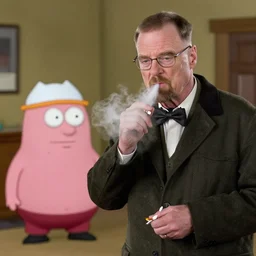 crackhead walter white sniffing cocaine with jesse pinkman, 4 k