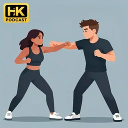 trisha paytas punching ethan klein, the h3 podcast, digital art, 4k