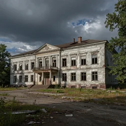 Abandoned school. By Konstantin Razumov, highly detailded