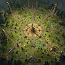 rpg map, fantasy game, front shot, highly detailed, illustration, fantasy art, in the style of greg rutkowski, epic, fantasy, intricate, hyper detailed, artstation, concept art, smooth, sharp focus, ray tracing