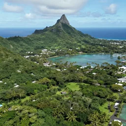 Aerial Shot of Tahiti 80mm