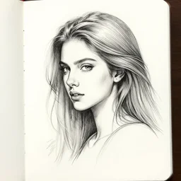 sketchbook dripped ink, magnificent, medium shot, details, sharp focus, elegant, highly detailed, illustration, by jordan grimmer and greg rutkowski, intricate, beautiful, trending artstation, pixiv, digital art