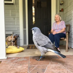 bowser at his grandma's house