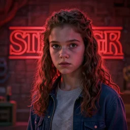 _ _ _,, stranger things, cinematic, highly detailed, photorealistic, volumetric lighting