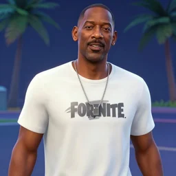 a screenshot from the gaming fortnite featuring bill cosby