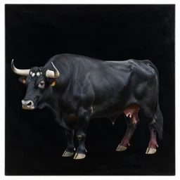 a mexican bullfighter painting on a black velvet