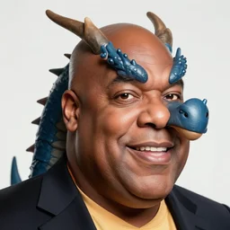 steve harvey!!! big head close up concept art of steve harvey as a dragon ball character, beautiful landscape, 4 k anime character lineart flat ink by akira toriyama, artstation