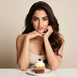 tamanna bhatia as a cupcake
