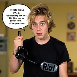 pewdiepie rick roll