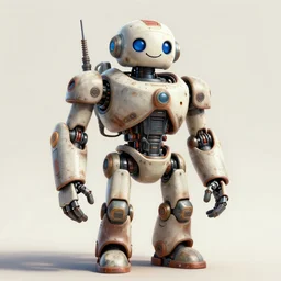 a mexican styled futuristic robot with a smile, art style by zdzisaw beksinski & hsiao - ron cheng, character concept art, unreal engine render, digital illustration, sharp, intricate detail, volumetric light, ray tracing, soft light, claymation style, symmetric, acrylic on canvas, pinterest, artstation, behance