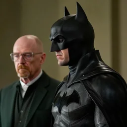 bob odenkirk as batman, in batman mask, side profile, saul goodman, breaking bad, batman, cowl