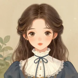 a cute victorian girl with pretty face illustration, 8 k, by roby dwi antono, by daiyou uonome, by mark ryden
