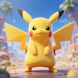 Pokémon of Finality. Illustration. HD. 16k resolution Behance HD HDR volumetric lighting.