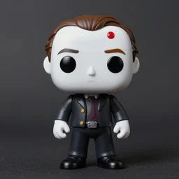 individual masked hannibal lecter stop motion vinyl action figure, plastic, toy, stephen bliss style