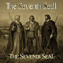 the seventh seal, masterpiece by Edgar Maxence and Ross Tran and Michael Whelan, gustav dore, 8k, octane render
