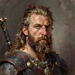 a _ fantasy _ style _ portrait _ painting _ of _ barbarian _ oil _ painting _ unreal _ 5 _ daz. _ rpg _ portrait _ extremely _ detailed _ artgerm _ greg _ rutkowski _ greg