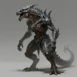 Full body concept art of an eldritch undead kaiju trending on artstation deviantart Pinterest detailed High Resolution HD 8k