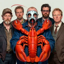 portrait of the swell lobster sealer wearing zibeline mask by artgerm and Craig Mullins, James Jean, Andrey Ryabovichev, Mark Simonetti and Peter Morbacher 16k