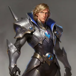 stephen hawking from overwatch as a powerful cyberwizard character, fantasy, intricate, elegant, extremely detailed digital painting trending artstation concept art heroic portrait sharp focus, illustration, art by artgerm, greg rutkowski magali villeneuve gaston bussiere