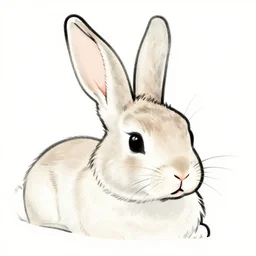 rabbit!!! jim lee!!! medium shot!! flat ink sketch by jim lee close up headshot in the style of jim lee, x - men superhero comic book rabbit by jim lee