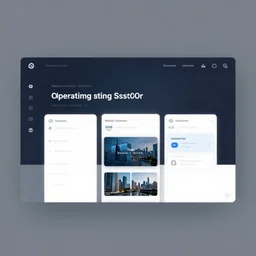 new operating system ui user interface design, screenshot