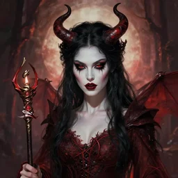 evil godess, by anne stokes