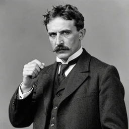 nikola tesla as luchador