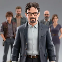 nendoroid walter white | | realistic shaded, fine details, realistic shaded lighting poster by greg rutkowski, diego gisbert llorens, magali villeneuve, artgerm, jeremy lipkin and rob rey