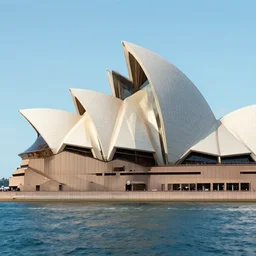 futuristic sidney opera house, digital art, daylight, artstation, 8 k