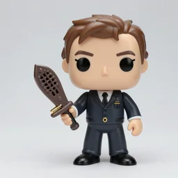 walter white murdering werner heisenberg, stop motion vinyl action figure, plastic, toy, butcher billy style
