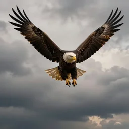 alec baldwin on a giant eagle flying high in a sky, photo