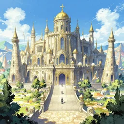 the lost city of atlantis in the style of Kingdom manga