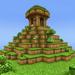 a castel in minecraft with shaders