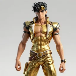 jojo's bizarre adventure : golden wind, unreal engine 5, render, ray tracing