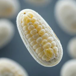 Corn under an electron microscope