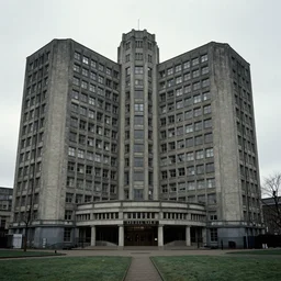 1971 England, Soviet England, brutalist buildings, cinematic