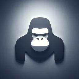 face icon stylized minimalist king kong, loftis, cory behance hd by jesper ejsing, by rhads, makoto shinkai and lois van baarle, ilya kuvshinov, rossdraws global illumination