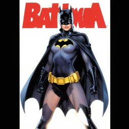 batgirl, full body pinup, cover art, by j. scott campbell