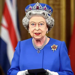 elizabeth ii the queen of united kingdom anime