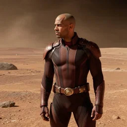Dr. Manhattan contemplating life on Mars