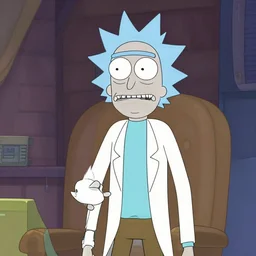an Alien from Rick & Morty