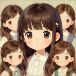 cute anime girl portraits, chibi art, painting by gaston bussiere, craig mullins, j. c. leyendecker