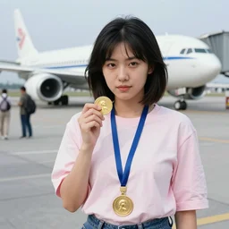 🥇🎀🇳🇪👩✈☢ in the style of a 1 9 9 0's tourist photo