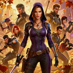 dnd movie still, kate beckinsale as thief, design 3 dmax vray maya pixar unreal 5, hyperrealistic, octane render, dynamic lighting, intricate detail, harvest fall vibrancy, cinematic beeple, by thomas kinkade global illumination hdr, art gta 5 cover, official fanart behance artstation by jesper ejsing, by rhads, makoto shinkai and lois van baarle, ilya kuvshinov, ossdraws, that looks like it is from borderlands and by feng zhu and loish and laurie greasley, victo ngai, andreas rocha, john harris