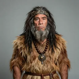 linus (linus tech tips) as a caveman