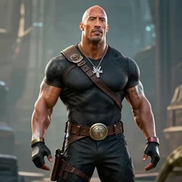 dwayne johnson as zavala in destiny 2,