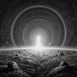 Caelum sky subterranean horizon mystery, intricate drawing, oratio pro aris et focis, realistic fantasy, establishing shot, 8k resolution, dramatic lighting