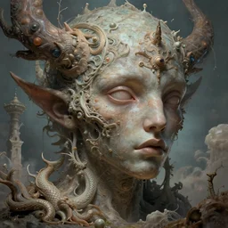 fantasy art hyper realistic subconscious timeless mind of god created interesting bizarre subconscious fantastic art award winning best ultra detailed magnificent deep sharp focus concept art